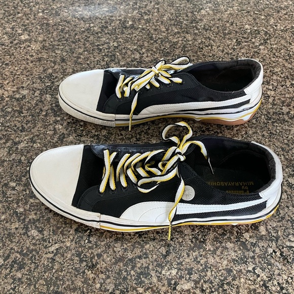 Puma Men's Black/White Sneakers Size 11 - Picture 3 of 6